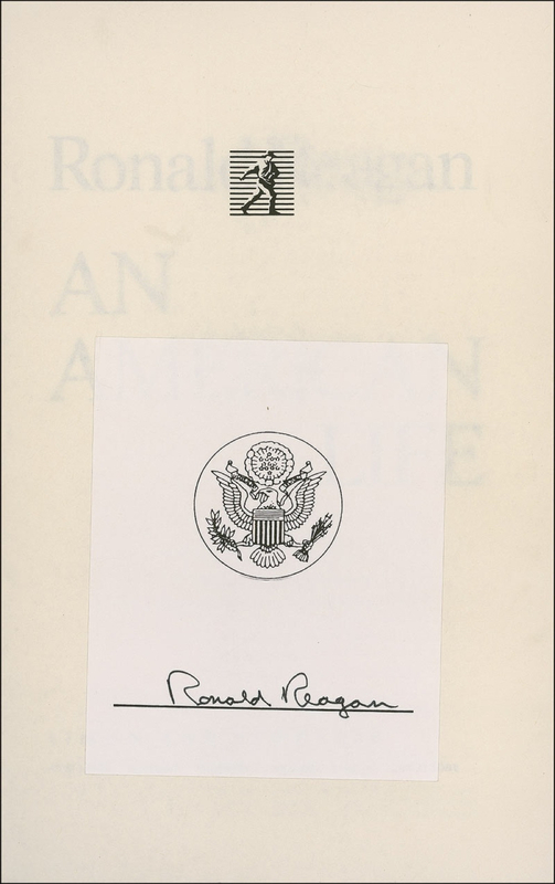 Lot 122 Ronald Reagan Book