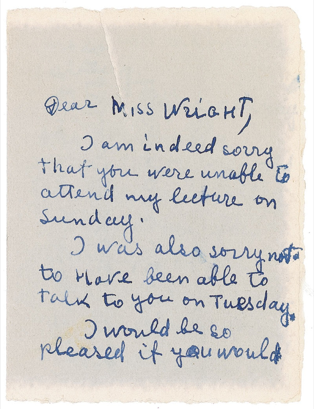 Lot 300 Maria Rasputin Handwritten Letter Signed