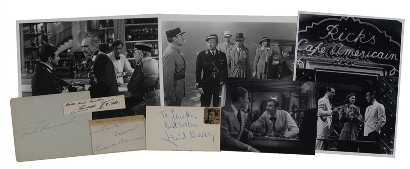 Lot 900 Casablanca Signatures
