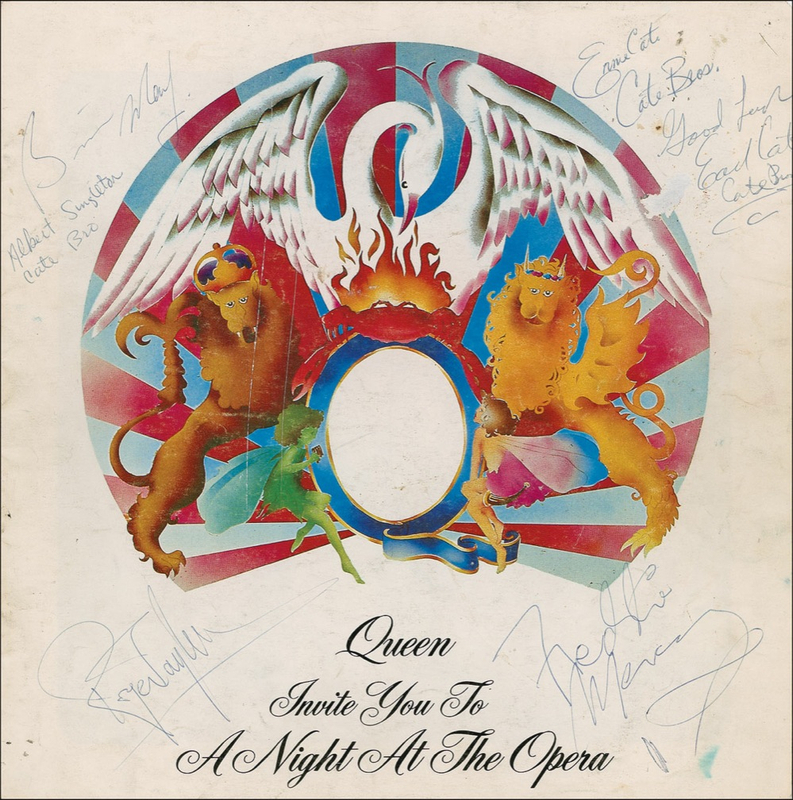 Lot 820 Queen: Freddie Mercury and friends invite you to A Night at the Opera