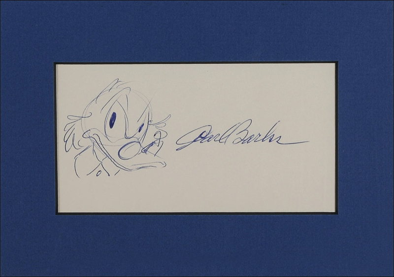 Lot 635 Carl Barks Sketch