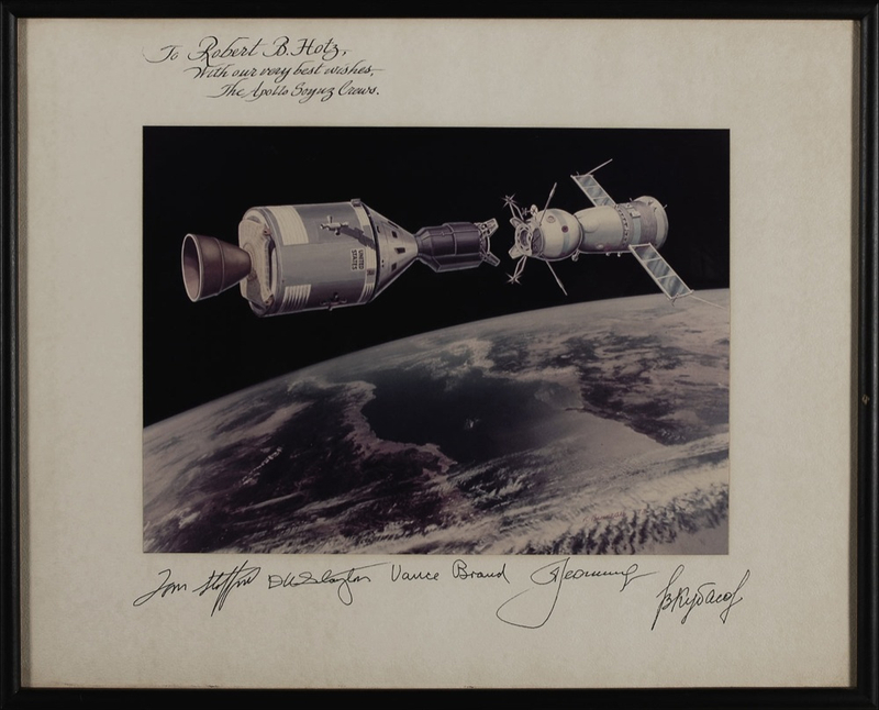 Lot 435 Apollo-Soyuz Signed Photograph