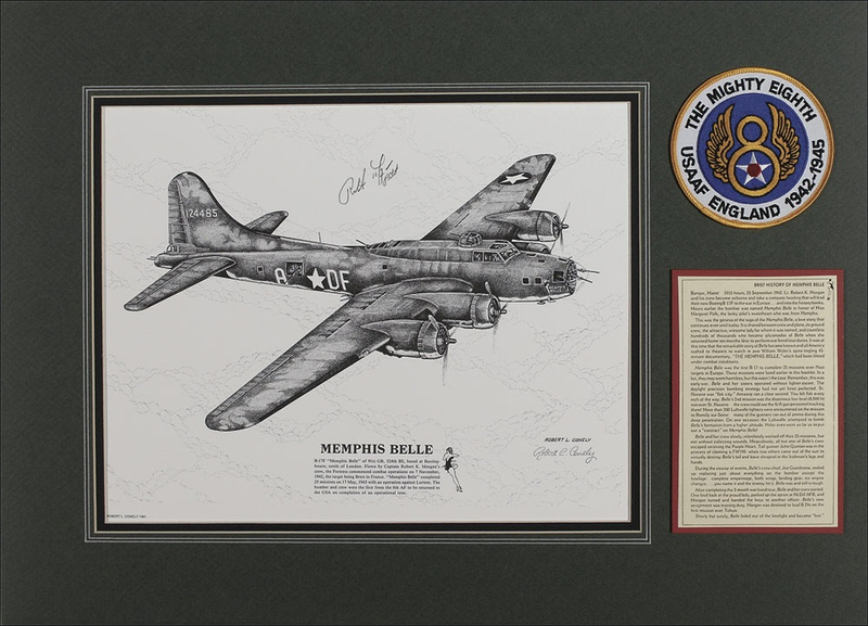 Lot 383 Memphis Belle: Robert Morgan Print