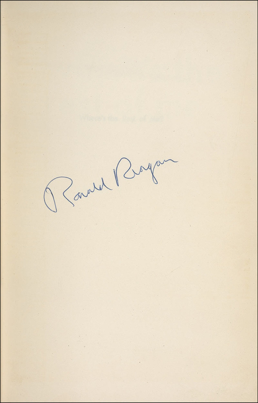 Lot 126 Ronald Reagan Book