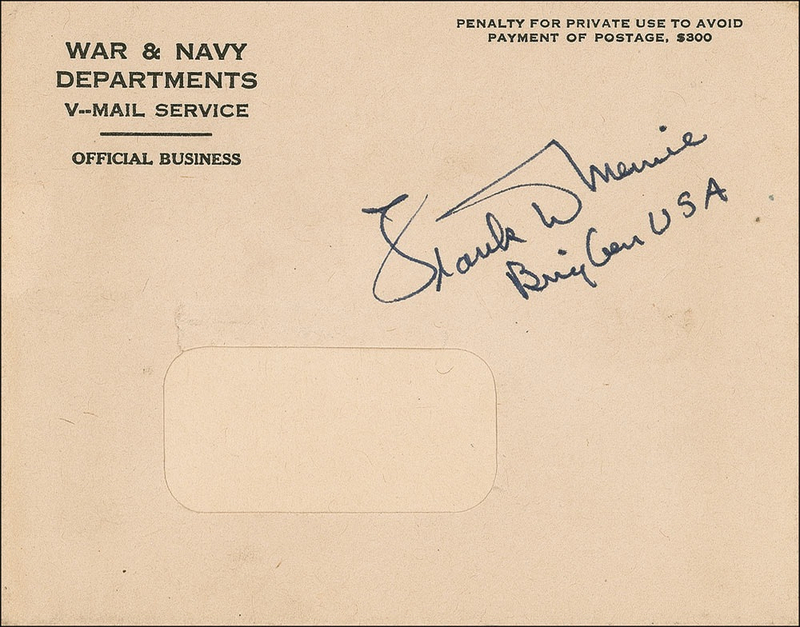 Lot 384 Frank D. Merrill Mailing Envelope