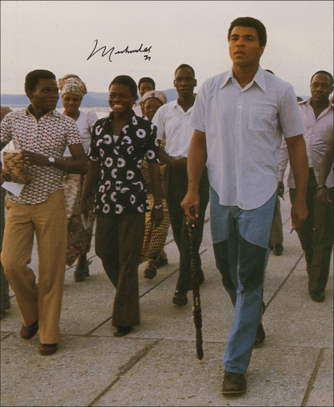 Lot 1147 Muhammad Ali Signed Photograph