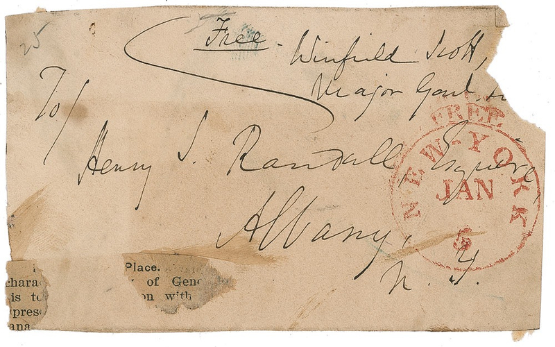 Lot 406 Winfield Scott Free Frank