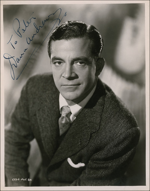 Lot 860 Dana Andrews