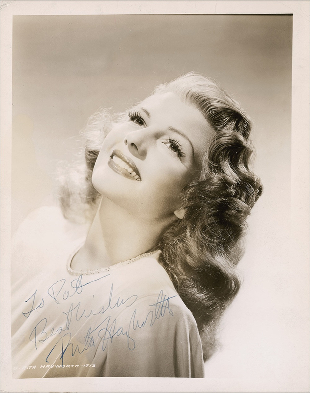 Lot 972 Rita Hayworth:  Columbia Pictures’ top star signs at her peak