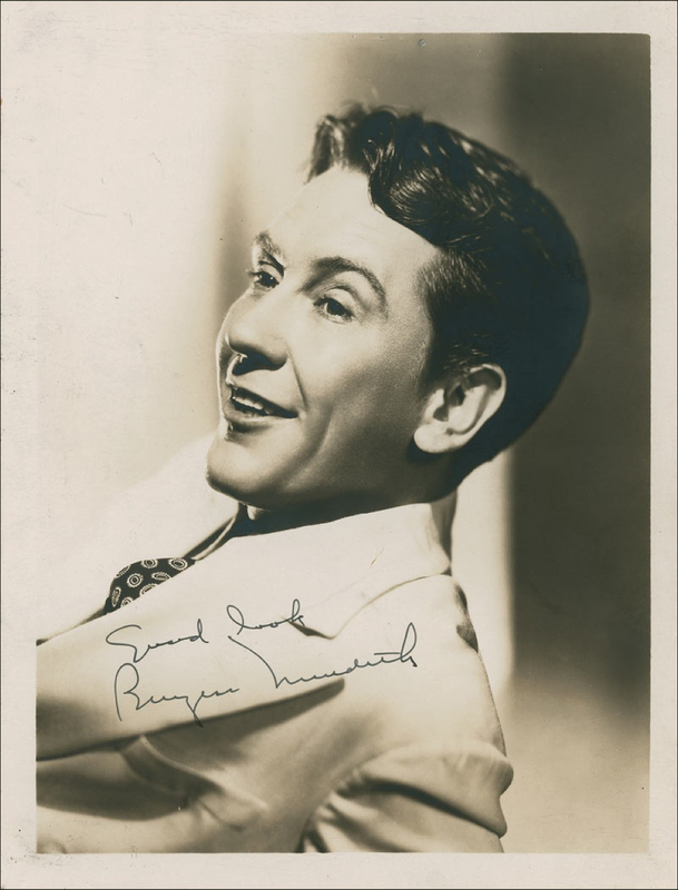 Lot 1045 Burgess Meredith