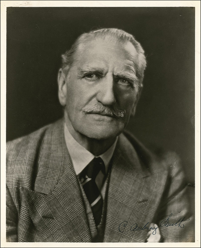 Lot 1096 C. Aubrey Smith Signed Photograph