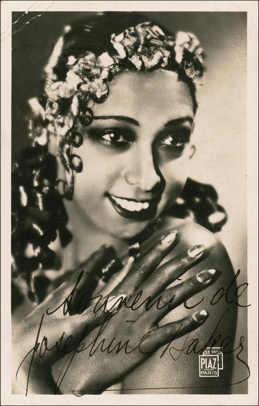 Lot 868 Josephine Baker Signed Photograph
