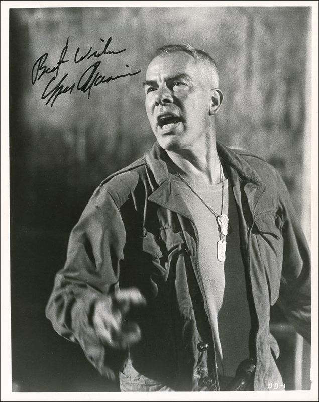 Lot 1039 Lee Marvin Signed Photograph