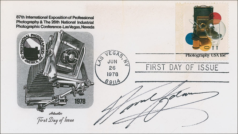 Lot 514 Ansel Adams First Day Cover