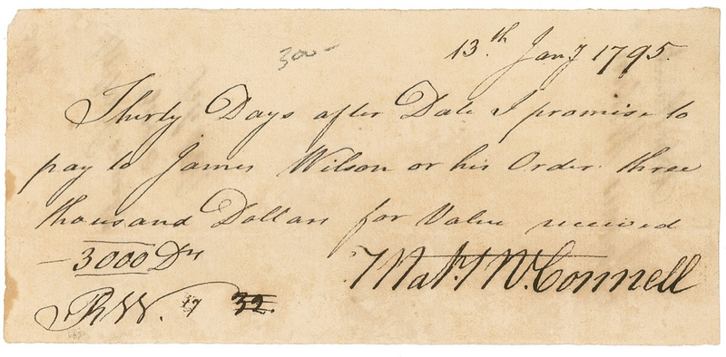 Lot 226 Declaration of Independence: James Wilson Signed Document