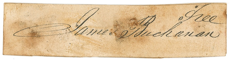 Lot 7 James Buchanan Free Frank
