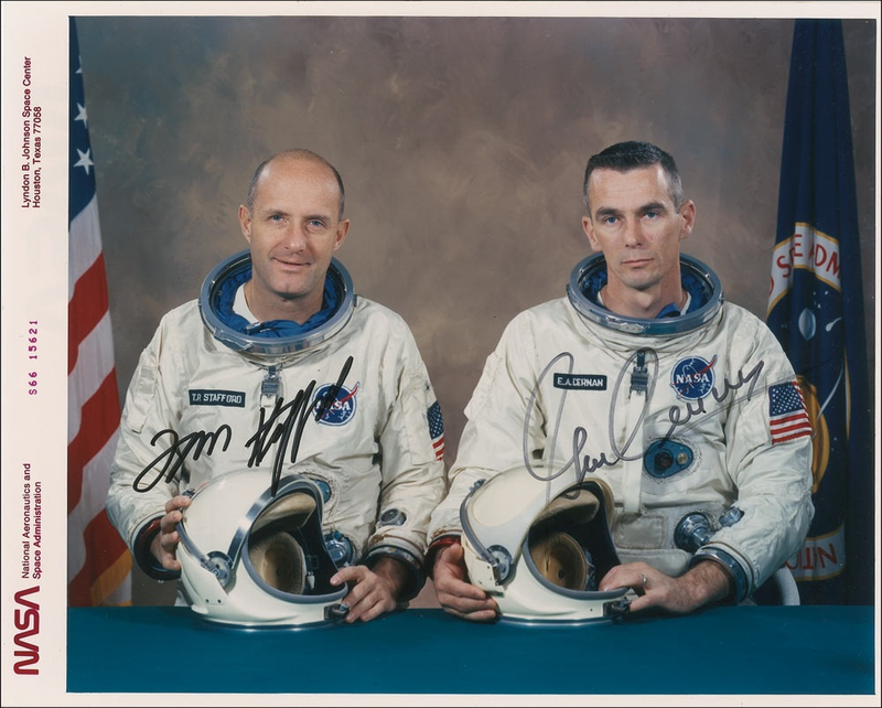 Lot 462 Gemini 9 Signed Photograph