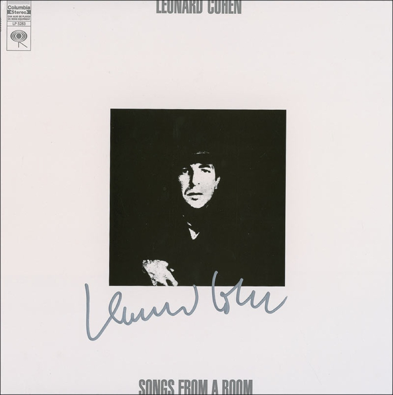 Lot 752 Leonard Cohen Album