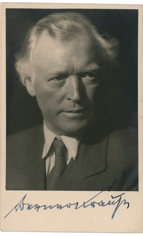 Lot 1007 Werner Krauss Signed Photograph