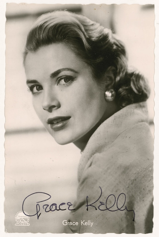 Lot 1003 Grace Kelly Signed Photograph