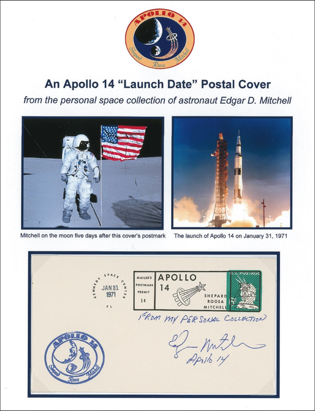 Lot 488 Edgar Mitchell Apollo 14 Launch Cover