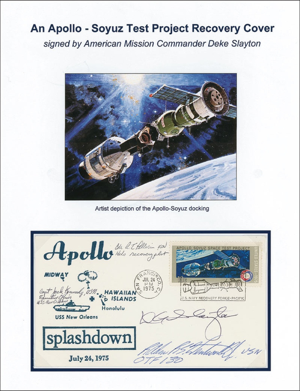 Lot 505 Deke Slayton First Day Cover
