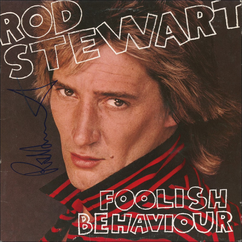 Lot 835 Rod Stewart Album