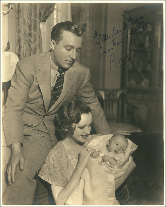 Lot 919 Bing Crosby Signed Photograph
