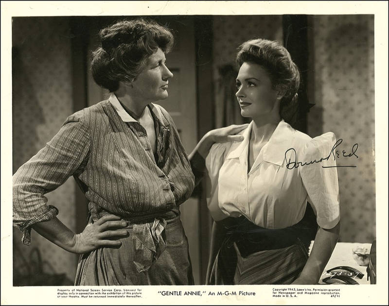 Lot 1076 Donna Reed Signed Photograph