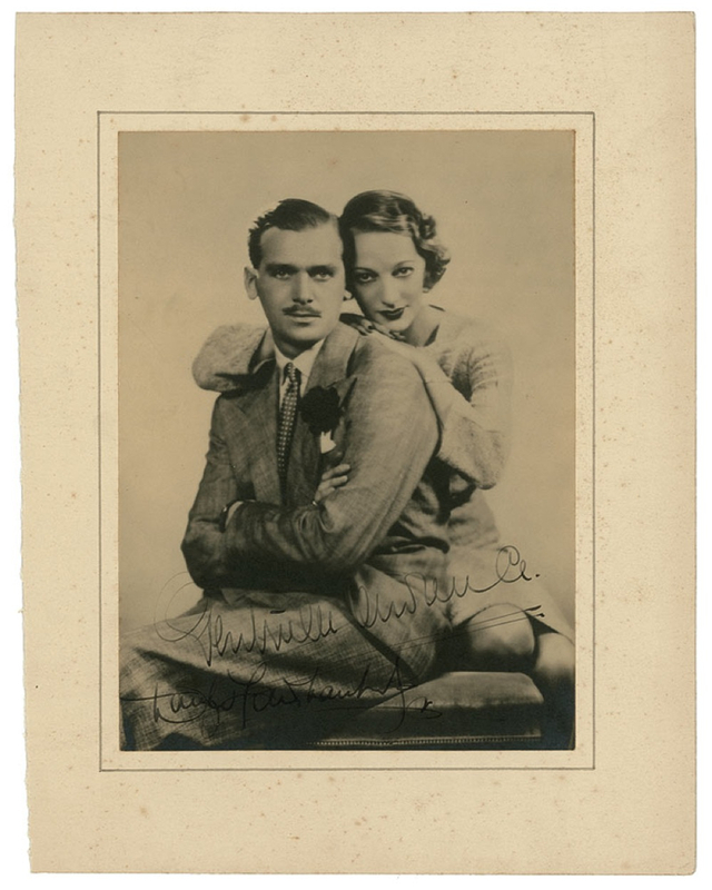 Lot 1020 Gertrude Lawrence and Douglas Fairbanks, Jr. Signed Photograph