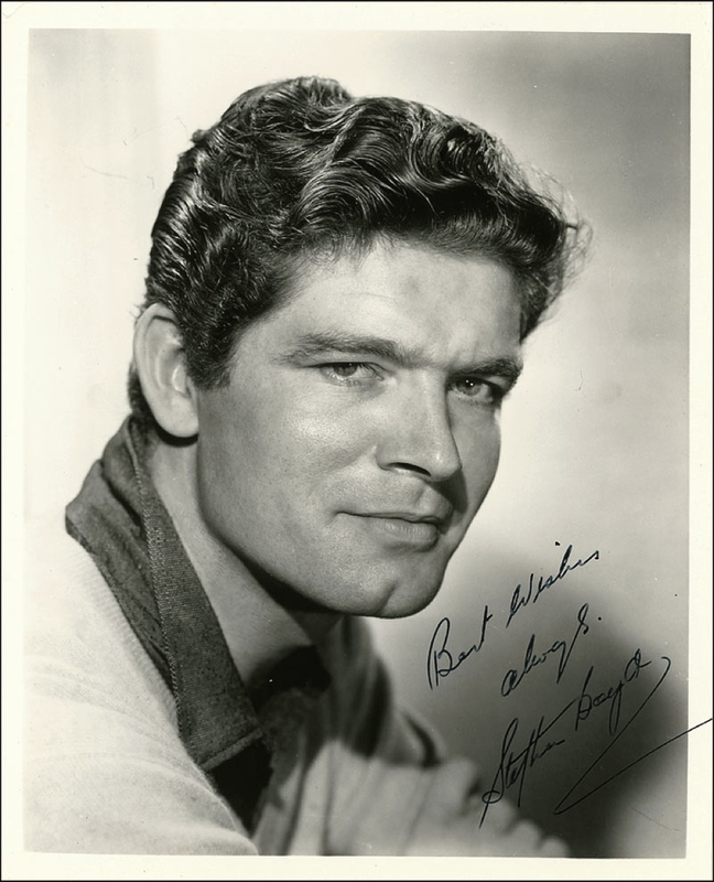 Lot 888 Stephen Boyd Signed Photograph