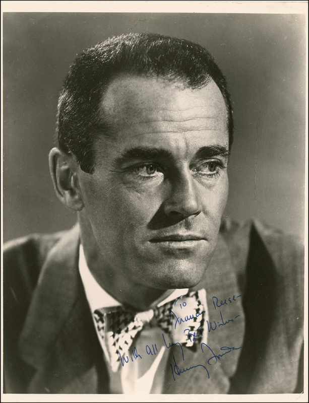 Lot 939 Henry Fonda