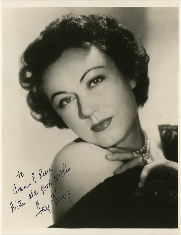 Lot 1137 Fay Wray Signed Photograph