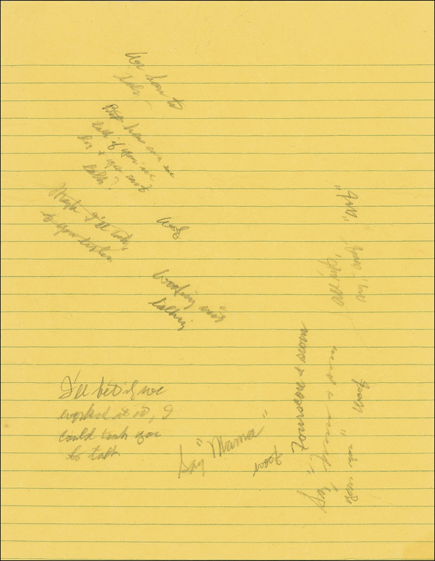 Lot 660 Charles Schulz: The cartoonist test fires his captions