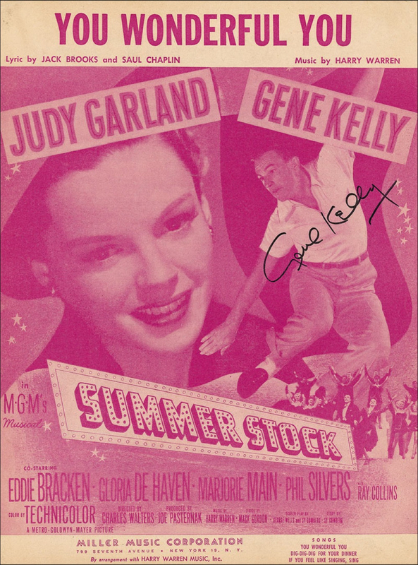 Lot 1000 Gene Kelly