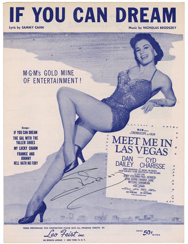 Lot 907 Cyd Charisse
