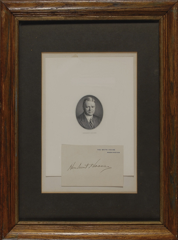 Lot 68 Herbert Hoover
