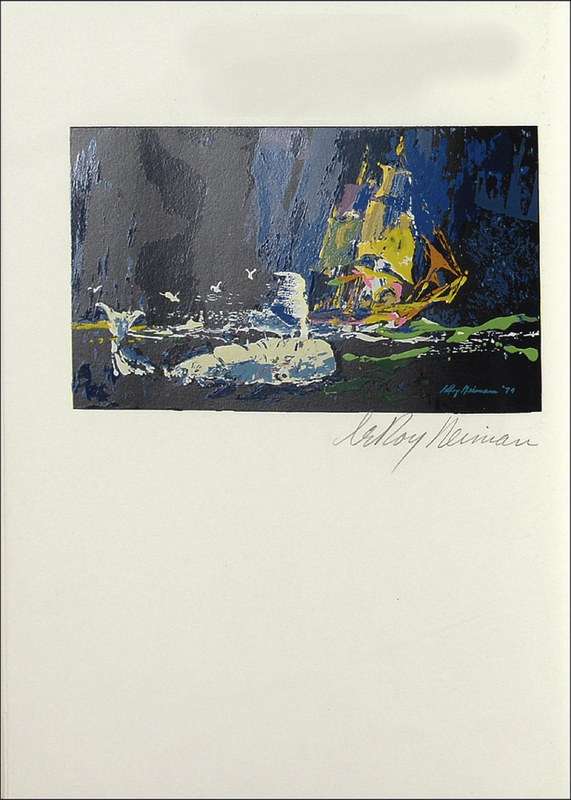 Lot 593 LeRoy Neiman Book
