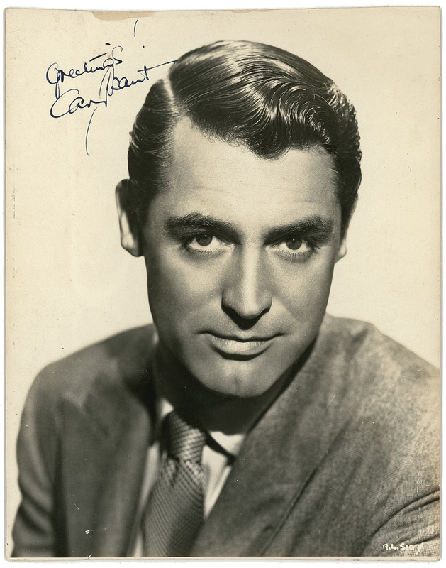 Lot 963 Cary Grant Signed Photograph
