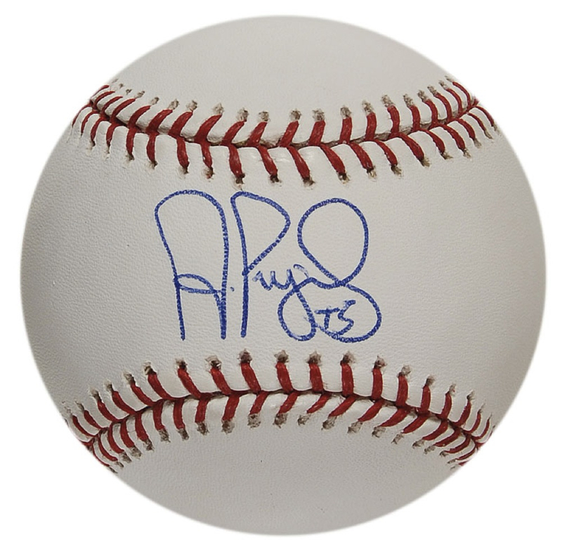 Lot 1277 Albert Pujols Baseball