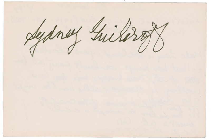 Lot 965 Sydney Guilaroff