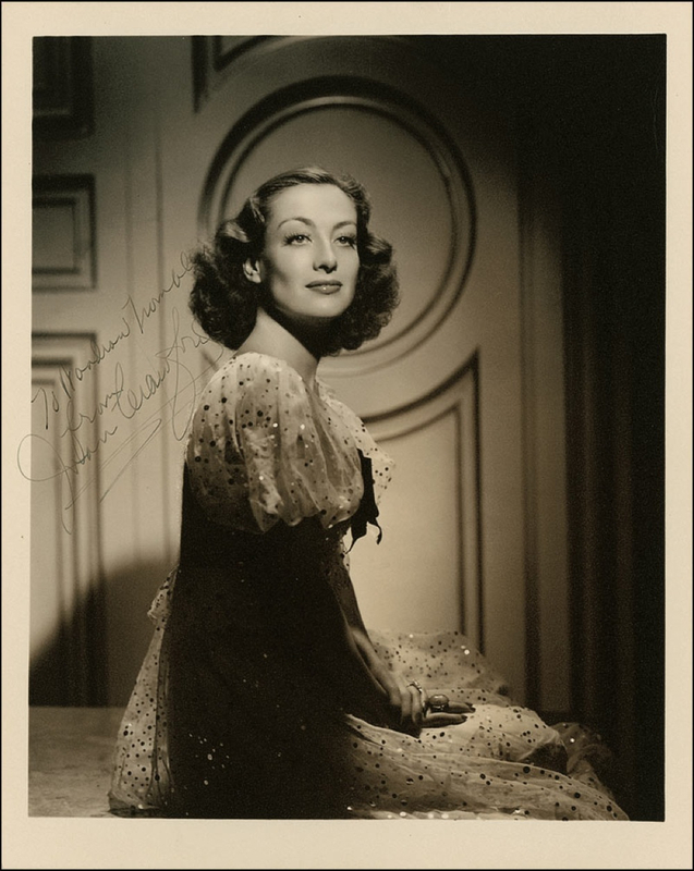 Lot 917 Joan Crawford Signed Photograph