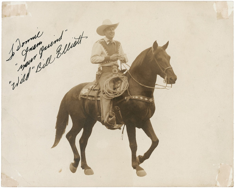 Lot 936 Wild Bill Elliott Signed Photograph