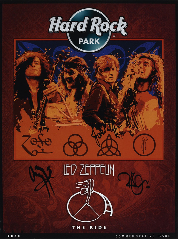 Lot 792 Led Zeppelin Poster