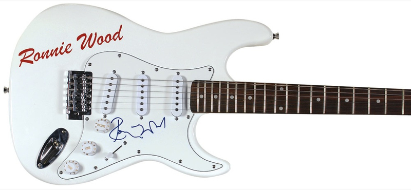 Lot 825 Rolling Stones: Ron Wood Guitar