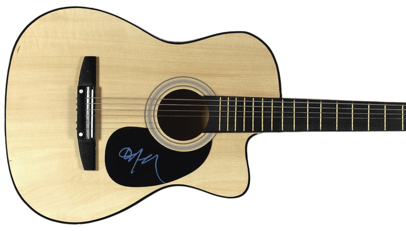 Lot 804 Willie Nelson Guitar