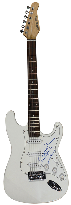 Lot 779 Michael Jackson: Guitar signed by the ?King of Pop?