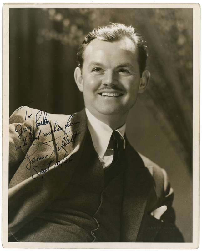 Lot 710 Lawrence Tibbett Signed Photograph