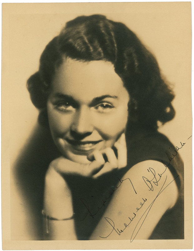 Lot 1058 Maureen O’Sullivan Signed Photograph