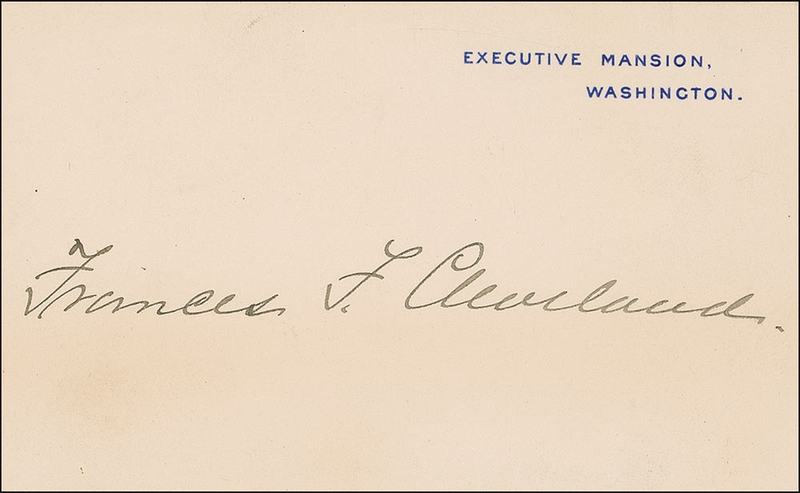 Lot 15 Frances F. Cleveland